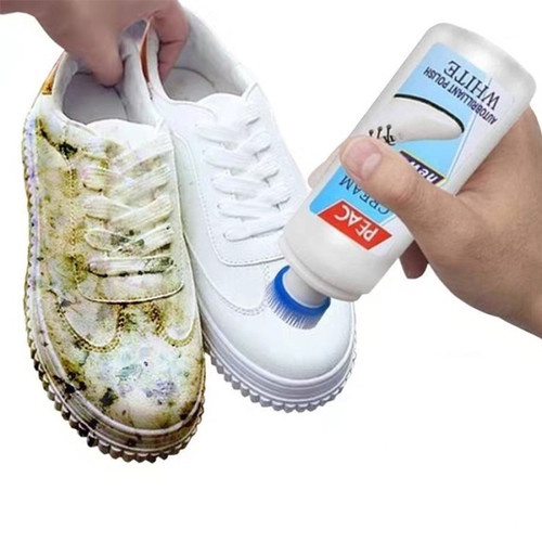 Cairan Pembersih dan Pemutih Sepatu Putih / Shoe Cleaner / Polish Semir Krim Ajaib Penghilang Noda Sneakers Shoes Remover