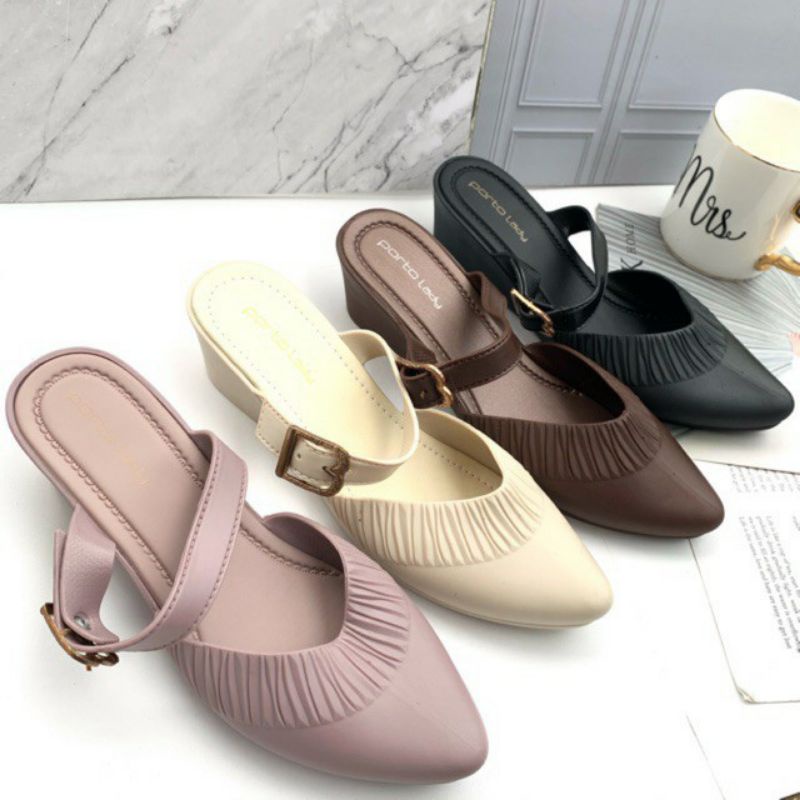 PortoLady LET | Sepatu Wanita | Flat Shoes | Sepatu Karet | Size 36-40