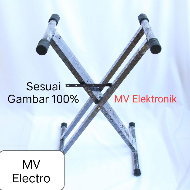Stand Double Keyboard / Kaki Keyboard Double / Stand Piano
