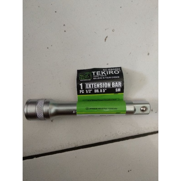 Tekiro Sambungan Gagang Mata sock 1/2 x 5 inch / Extension Bar JAPAN STANDART