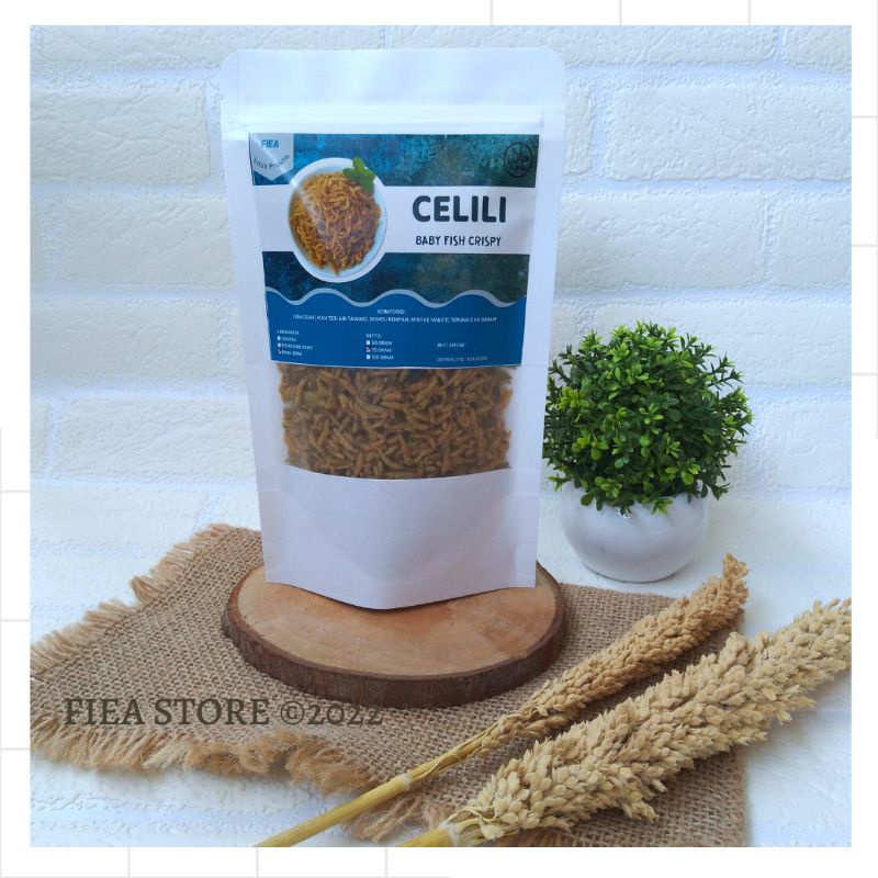 

Piscoklegit_ Celili Baby Fish Crispy Ikan Teri Air Tawar Gurih, Renyah, Bergizi Tanpa Pengawet