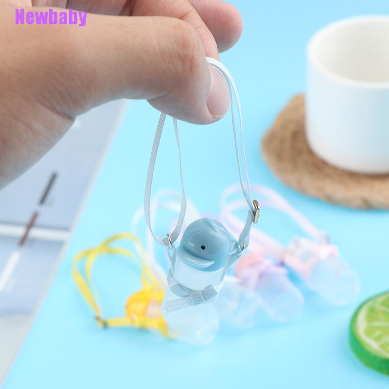 (Newbaby) Mainan Miniatur Teko + Cangkir Air Skala 1: 12 Untuk Aksesoris Rumah Boneka