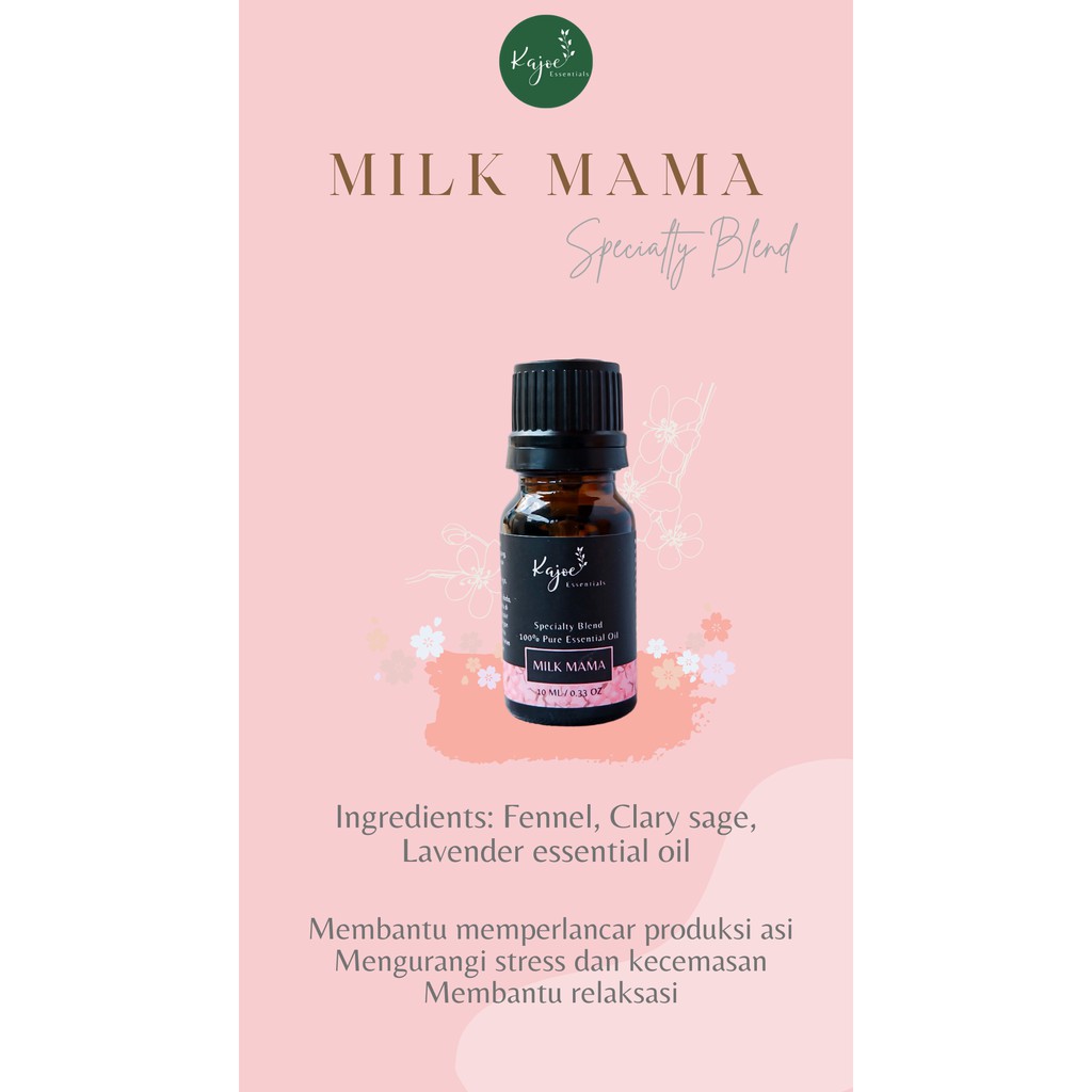 KAJOE ASI BOOSTER Essential Oil Blend Diffuser Minyak Esensial Atsiri Aromaterapi Aromatheraphy