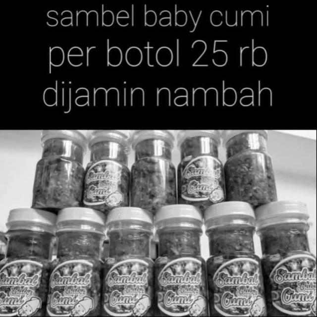 

Sambal baby cumi