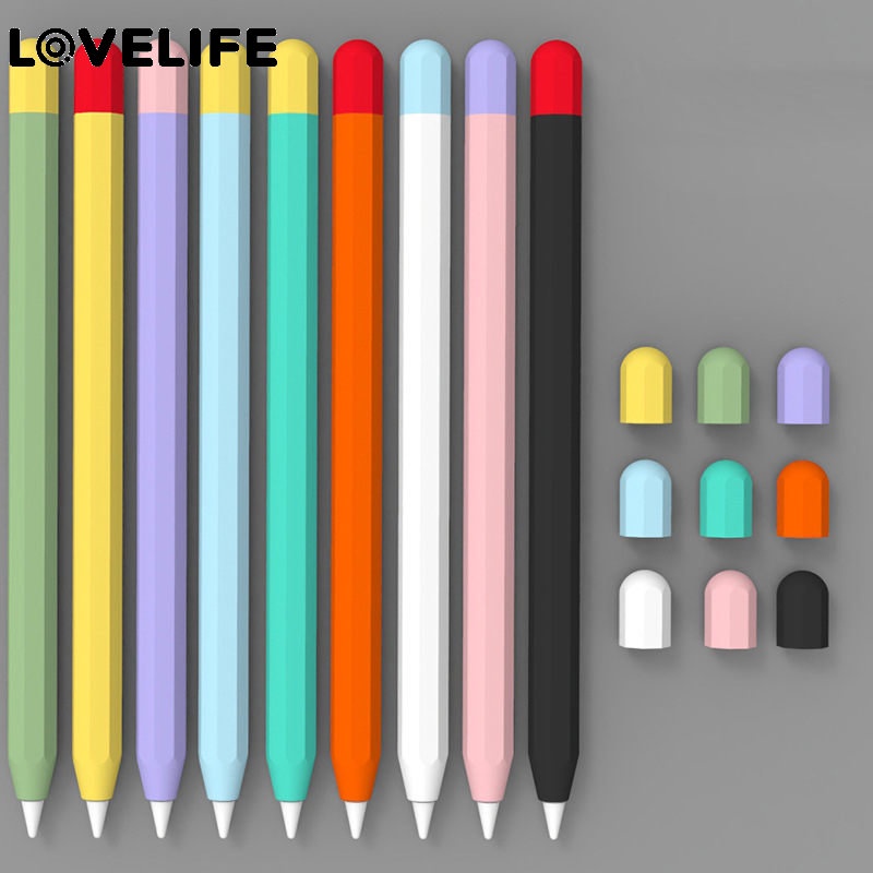 Soft Case Silikon Anti Slip / Jatuh Cover Apple Pencil Generasi 2