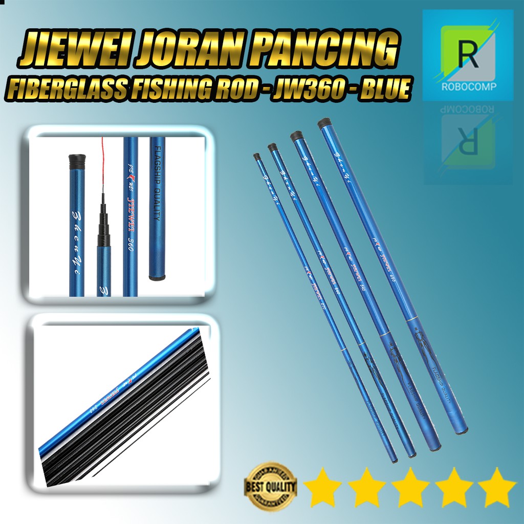 Joran Pancing Fiberglass Fishing Rod- JW360