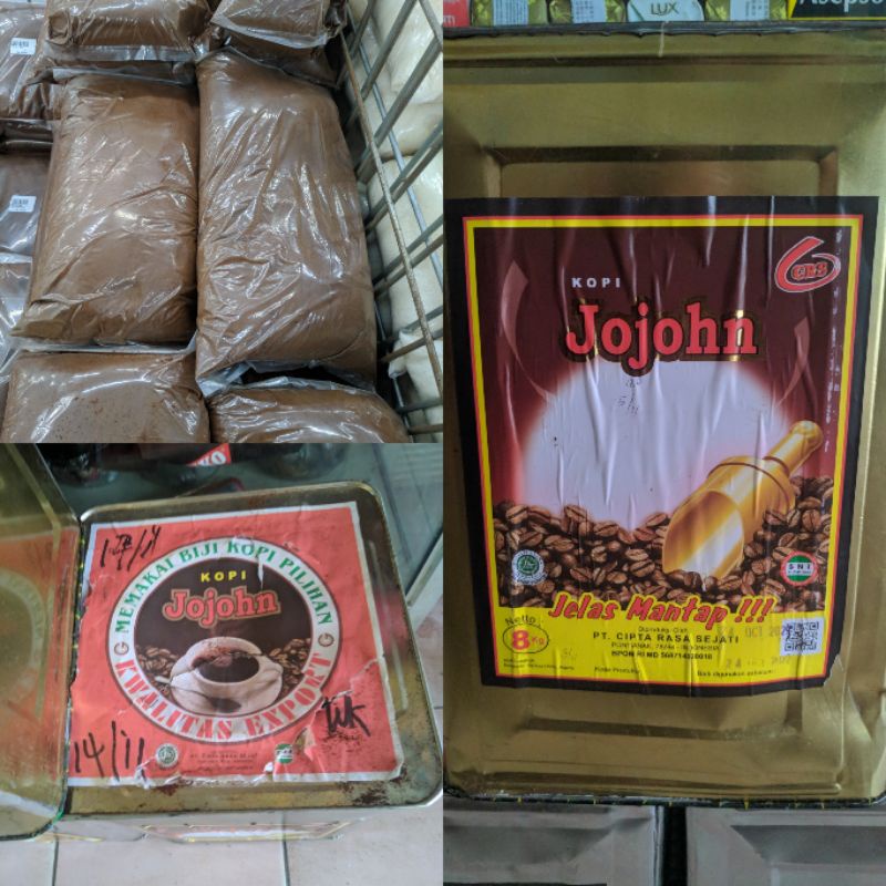 

Kopi Jojohn Original Robusta Bubuk Asli Kualitas Ekspor 1Kg