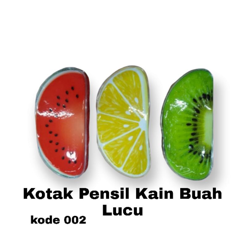

Kotak Pensil Kain Mika Buah Lucu / Kotak Pensil Buah 002 Viral