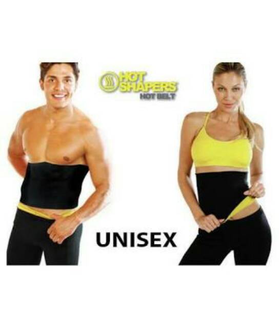 HOT SHAPER SHAPE  SLIM WAIST UNISEX - Korset Pelangsing Perut Orginal Ada Logo dan Box