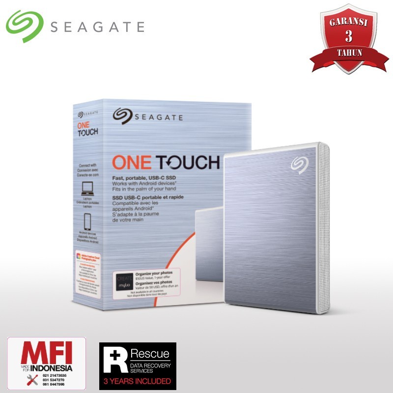 Seagate One Touch SSD 1TB USB3.0 SSD Eksternal