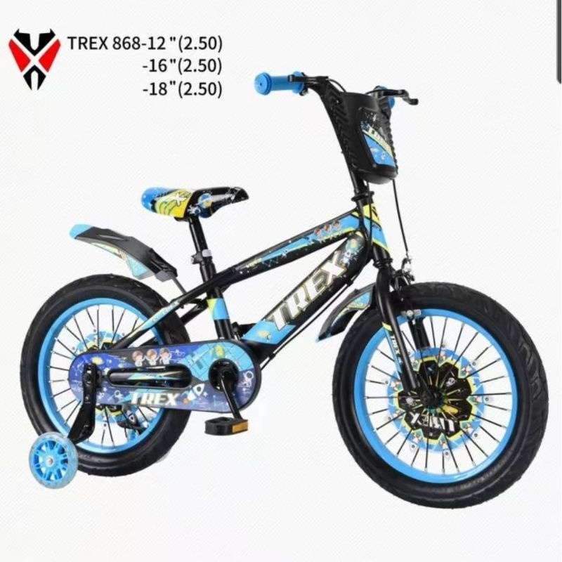 Sepeda Anak Laki Bmx 12 Trex untuk 3 - 4 thn