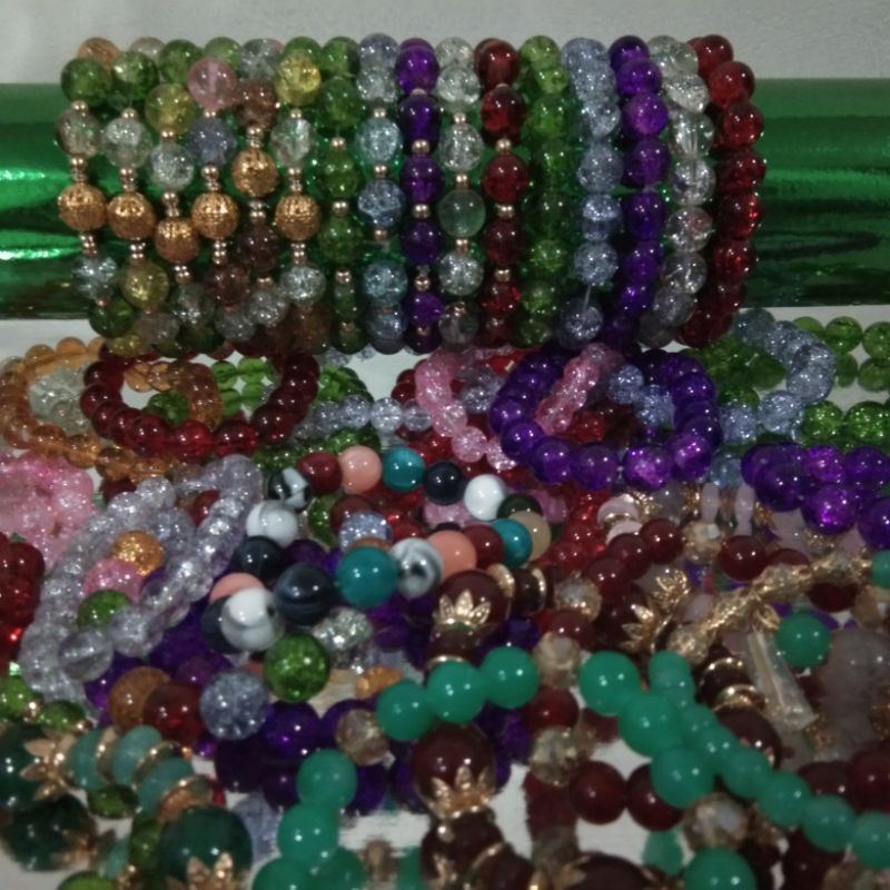 Gelang Kaca Murah 10 mm