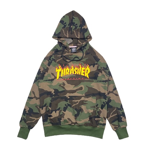 Jaket Sweater Hoodie THRSR CAMO – Edition Fashion Trendy Casual Pria Good Brand Quality Stylish