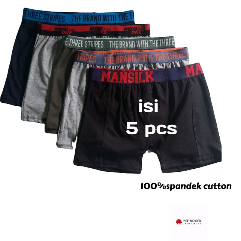 ISI 5 pcs CD BOXER kualitas PREMIUM