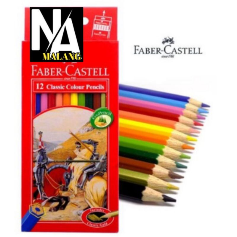 

Pensil Warna Faber Castell Original 12 Classic Colour Pencils