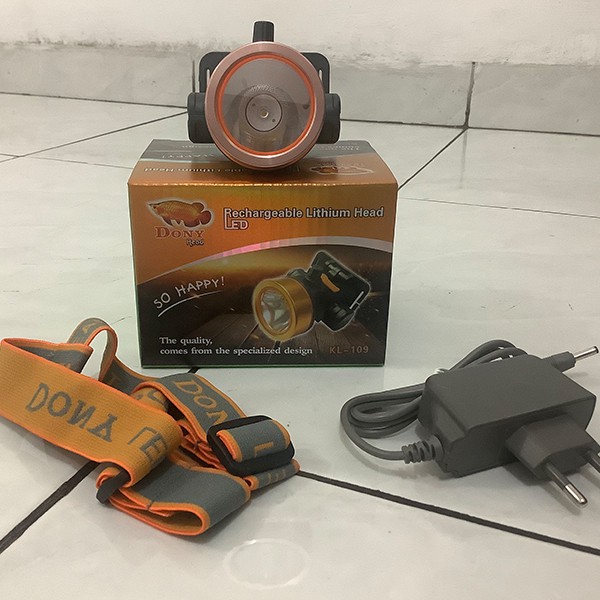 Senter Kepala Cas Murah 5W LED Dony KL-109