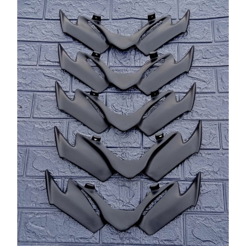 WINGLET MX KING ( mx king,old,new r15,v1,v2,v3 vario,125,150 aerox, cbr,faclift,k45  READY