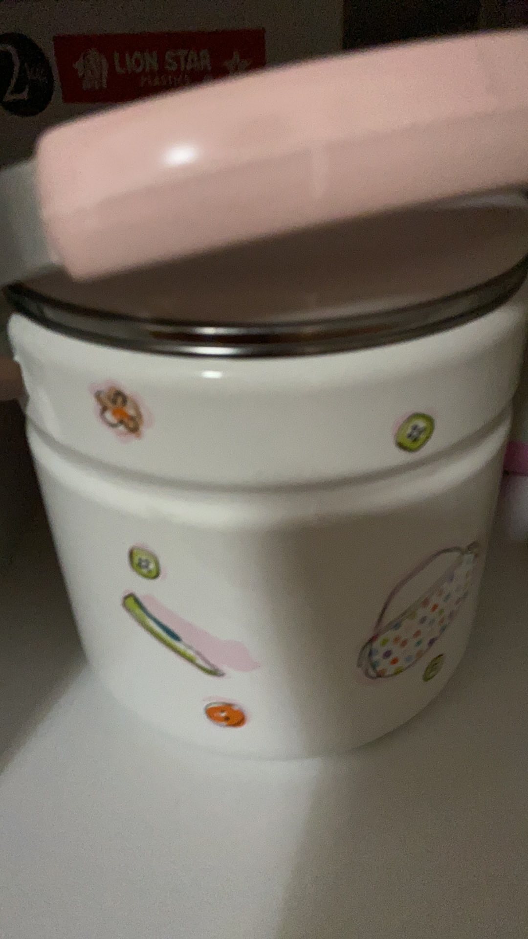 Rantang, Single Food Container Enamel Chefina D16cm, Beauty In The Kitchen