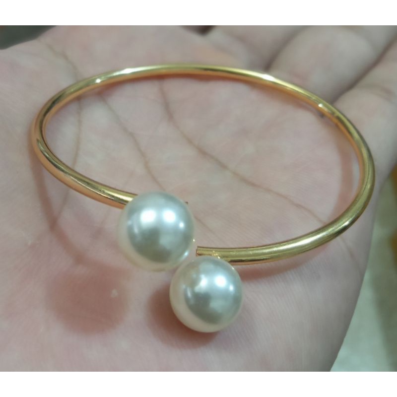 Xac-309.gelang tangan xuping mutiara Flexible.