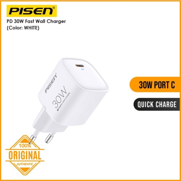 Wall Charger Pisen PD 30Watt Fast Wall Charger ( EU ) - MF-C03