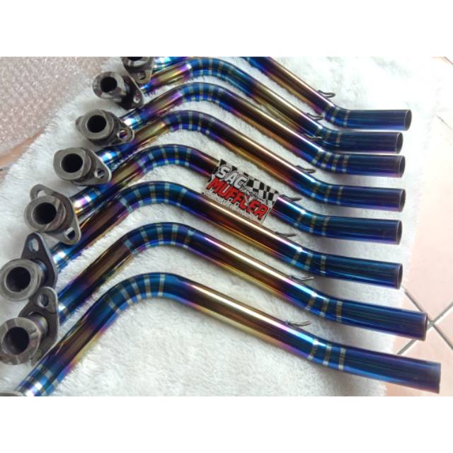 TERMURAH bisa COD leheran kenalpot COPY CMS beat scoopy varled inlet 26M