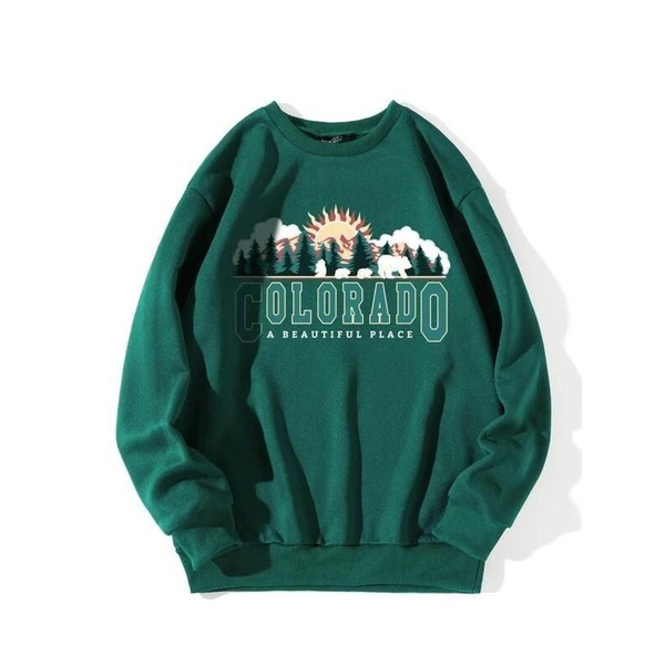 SWEATER UNISEX COLORADO - ATASAN TEBAL PREMIUM