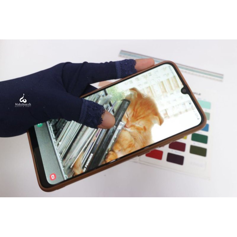 sarung tangan bolong jempol Telunjuk Mahzhuuzh