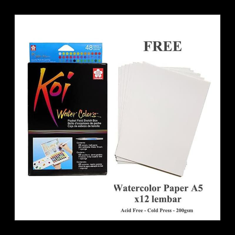 

DISKON SAKURA KOI WATERCOLOR POCKET FIELD SKETCH BOX 48 PERALATAN MELUKIS MURAH TERUPDATE