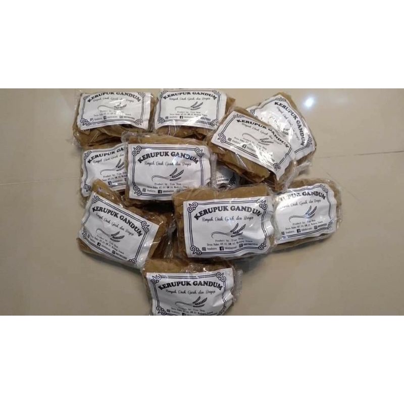 

Krupuk Gandum Netto 1kg