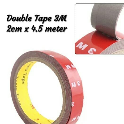 

Double Tape 2cm x 4.5 meter murah meriah