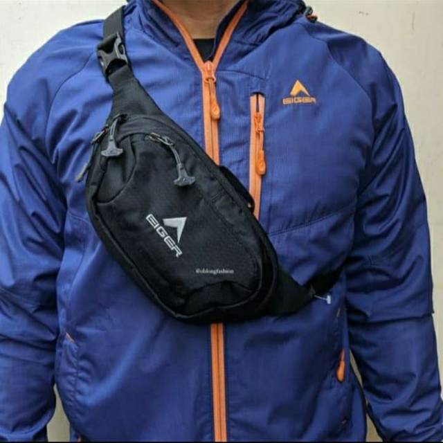 Tas Selempang Eiger Cervus Waist Bag Tas Bahu Pinggang Daily Outdoorsporty