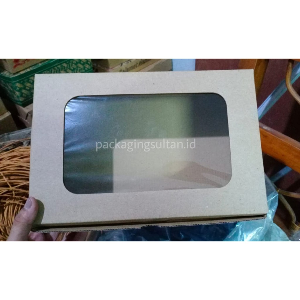 

Dus Multifungsi 25,5 x 17 / Kemasan Cupcake / Box Nasi, Puding & Cake / Box Craft Laminasi