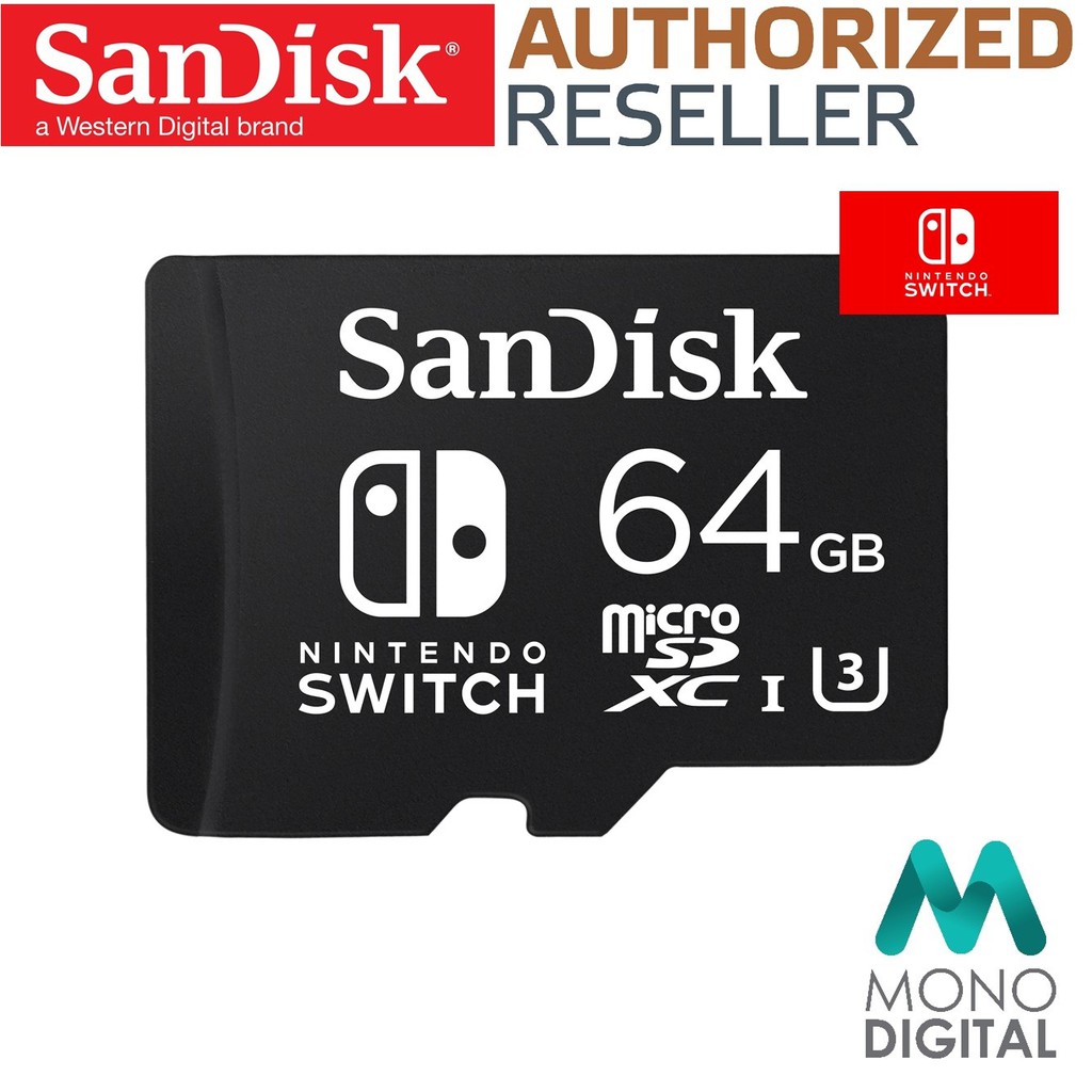 Sandisk Nintendo Switch U3 UHS-I 