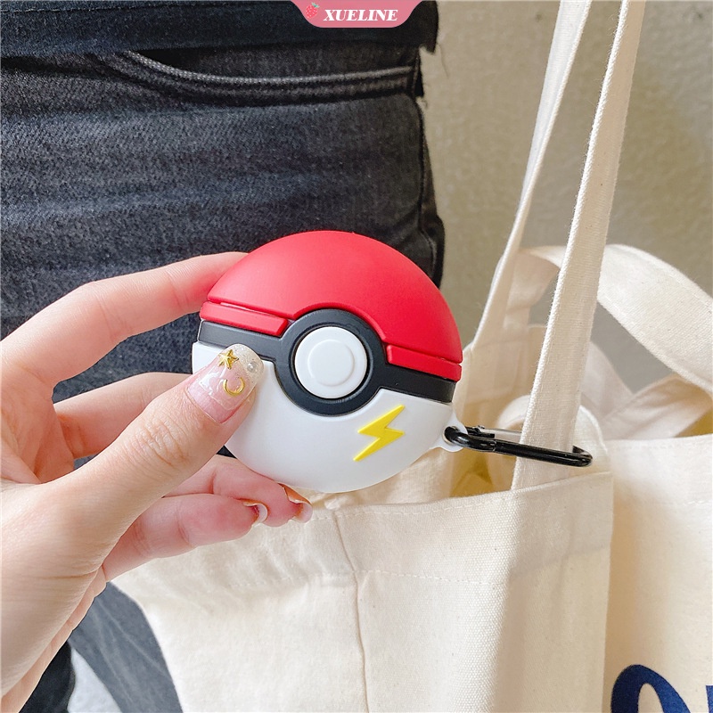 Casing Soft Case Silikon Motif Kartun Pok Mon Untuk AirPods Pro