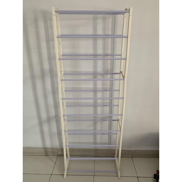 1kg Amazing Shoe Rack Rak Sepatu Portable 10 Susun Rak Jilbab Hijab Rak Serbaguna Shenar Shopee Indonesia