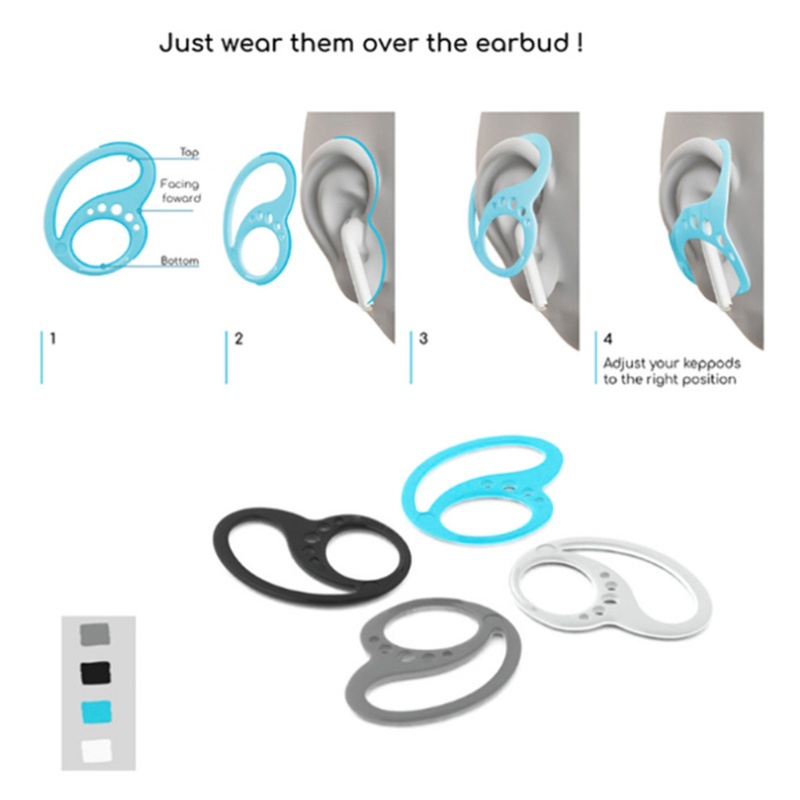 Gro Cover Eartips Pengganti Bahan Silikon Untuk Earphone