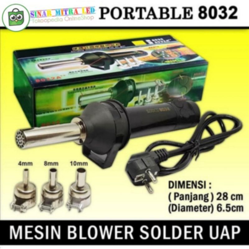 Mesin Blower Solder Uap Portable Koocu 8032