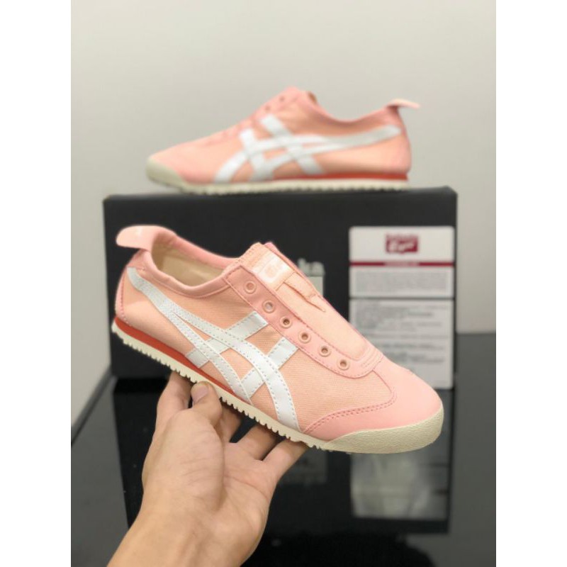 sepatu onitsuka tiger mexico 66 original pink white