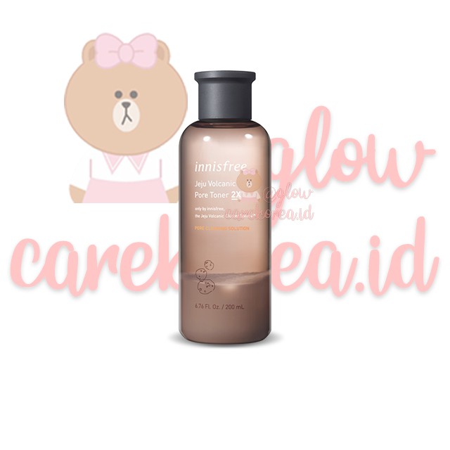 Innisfree Jeju Volcanic Pore Toner 2x 200ml