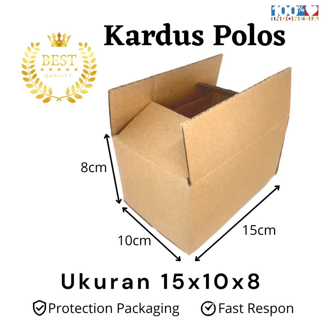 

Kardus Packing - Kardus Polos 15x10x8