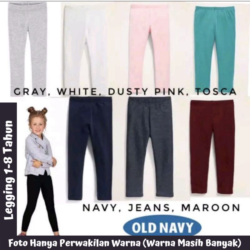 Legging Old Navy Ori Usia 1-8 tahun