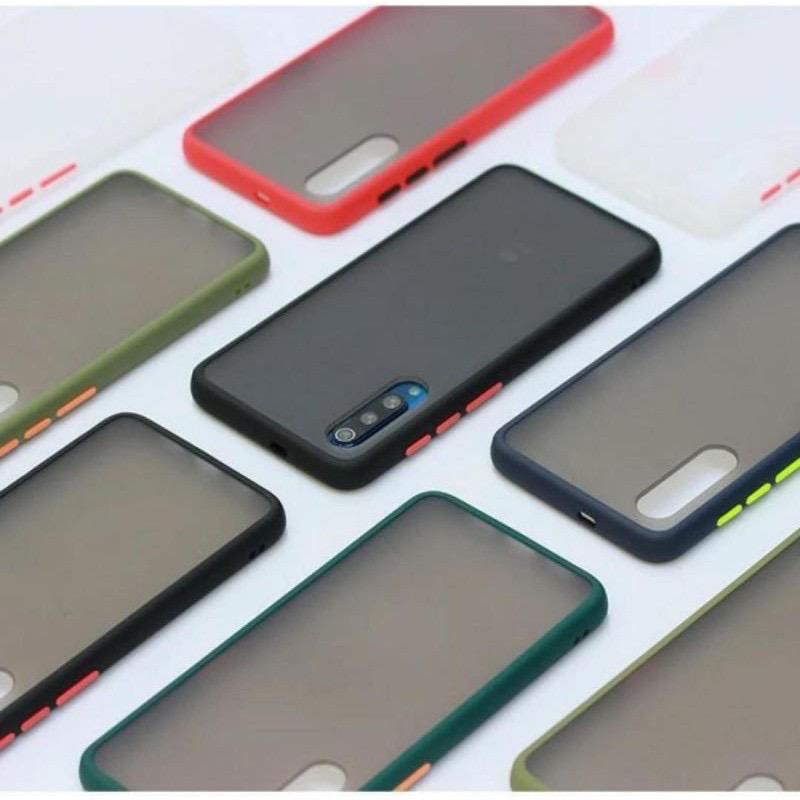 VIVO Y53 Y81 Z1 PRO Case Matte Bumper Candy Hybrid Soft Hard Frosted Casing