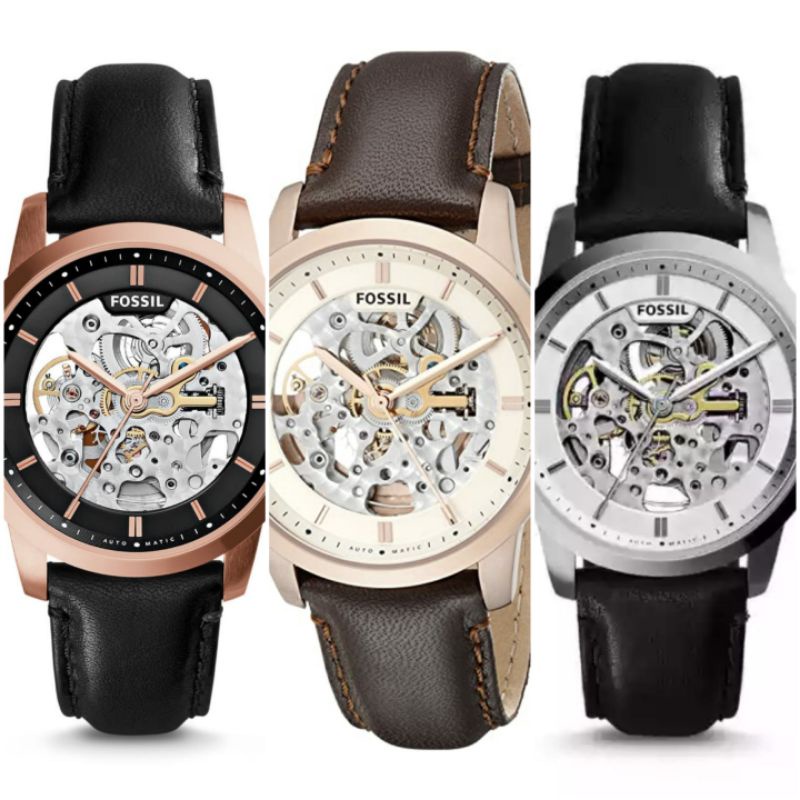 Jam tangan FS ME 3085 3084 3078 Ori bm, automatic, strap leather, include box dan paperbag.