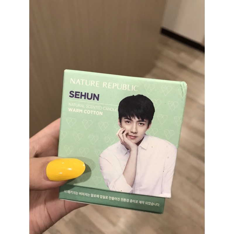 Nature Republic EXO Scented Candle Lilin Aromaterapi