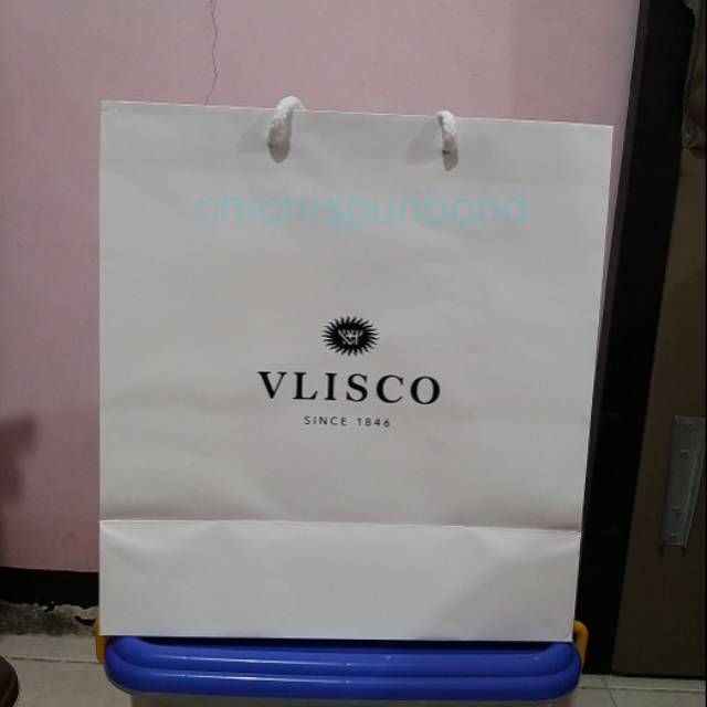 

Paper bag branded VLISCO original 35x16x36
