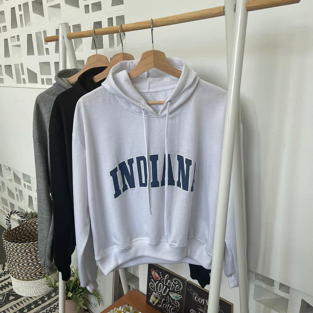 Nara Grosir - Indiana Crop XXL Sweater | Fashion Terkini | Sweater Termurah