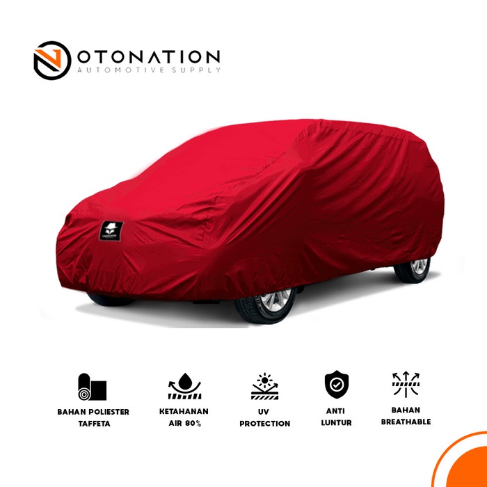 {BEKAS} Cover Mobil / Selimut Mobil Honda Mobilio - Merah Limited