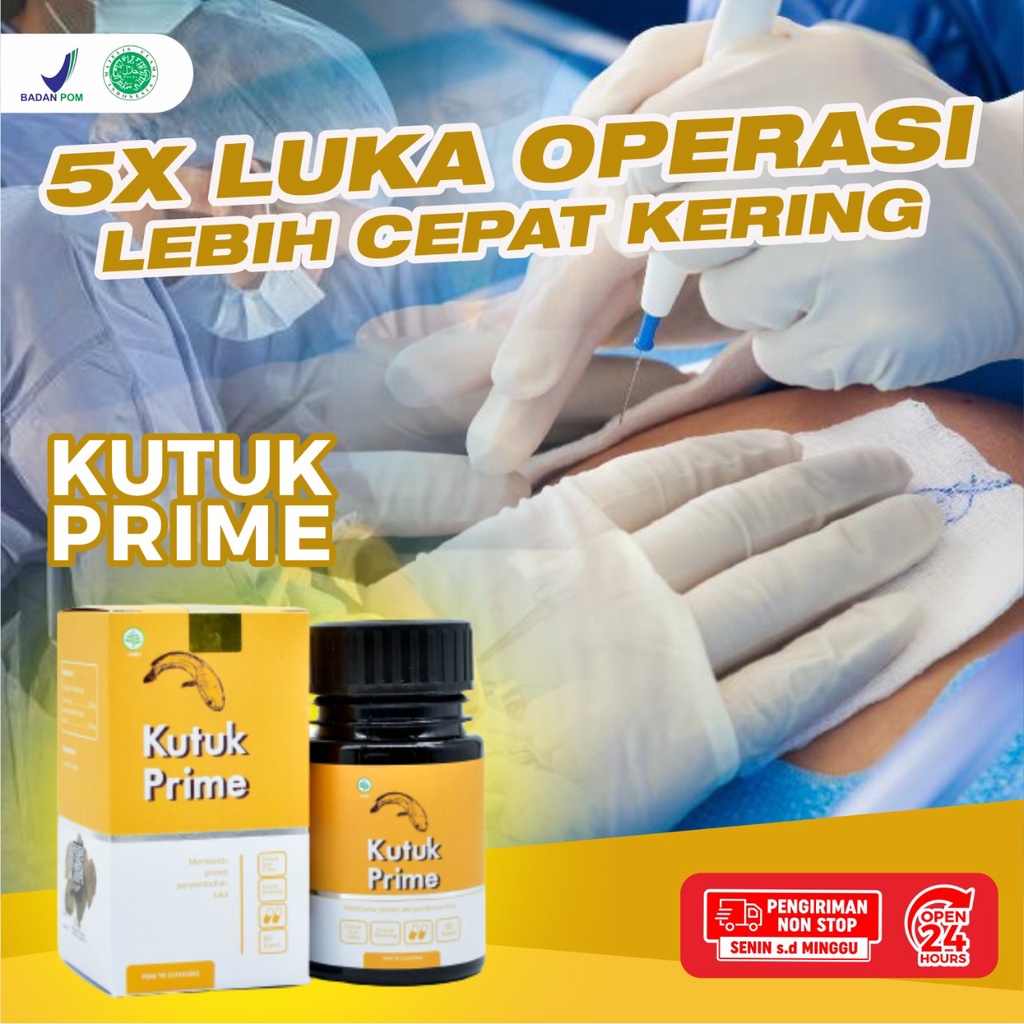 Paket 3 Botol Kapsul Kutuk Prime – Ekstrak Ikan Gabus Atasi Luka Operasi Sembuhkan Diabetes Cepat Keringkan Luka Operasi Cegah Infeksi Pada Luka Cegah Keloid Atasi Luka Bakar Kecelakaan Turunkan Kadar Gula Darah