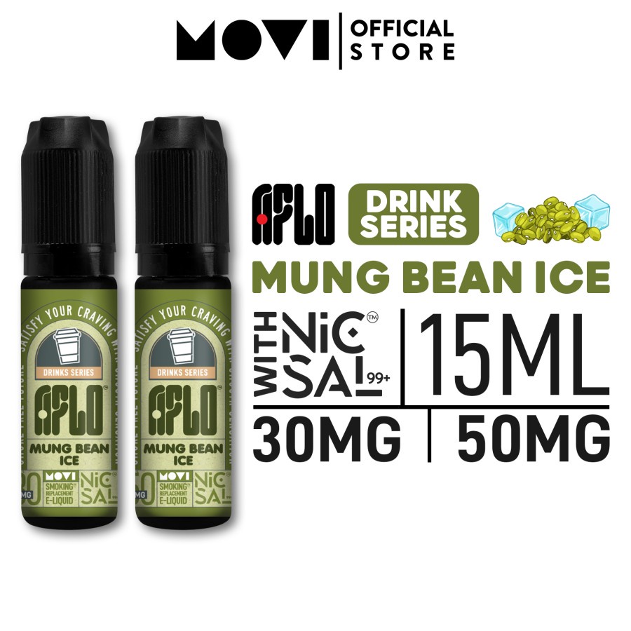 AFLO MUNG BEAN SALT NIC AUTHENTIC AFLO SALTNIC LIQUID 15ML