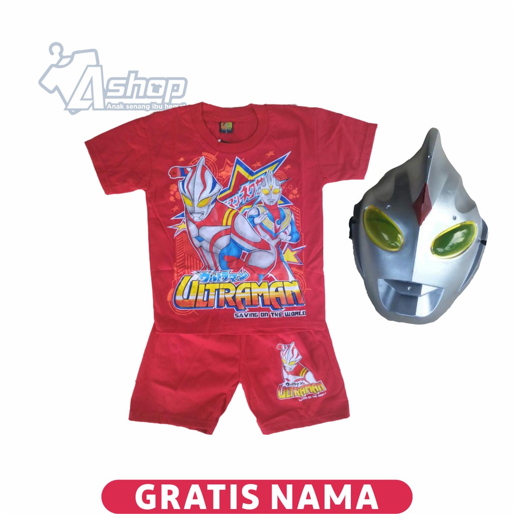 Kostum Ultraman Celana Pendek